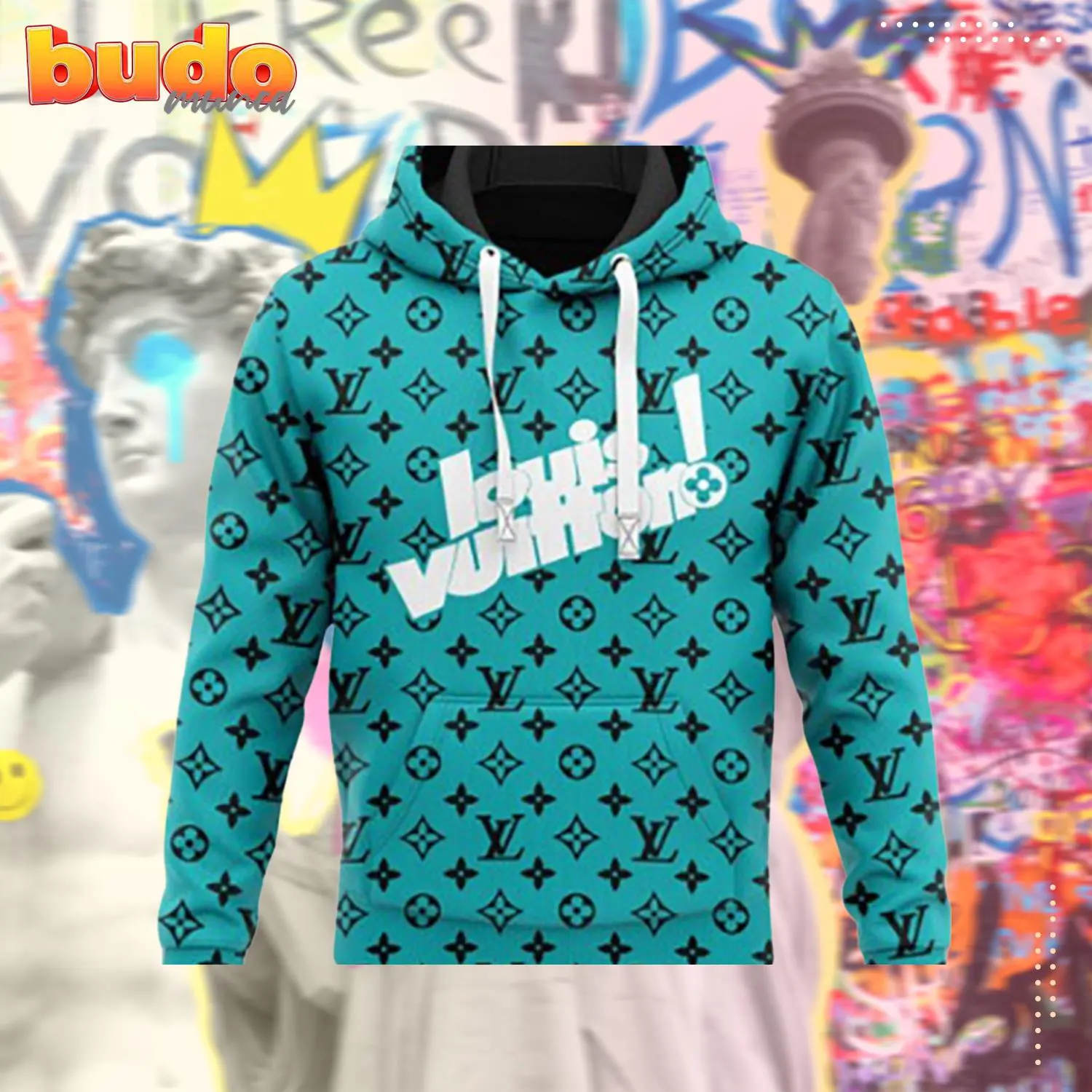 Louis vuitton splashy unisex hoodie luxury brand outfit for men women - hot new